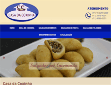 Tablet Screenshot of casadacoxinha.com